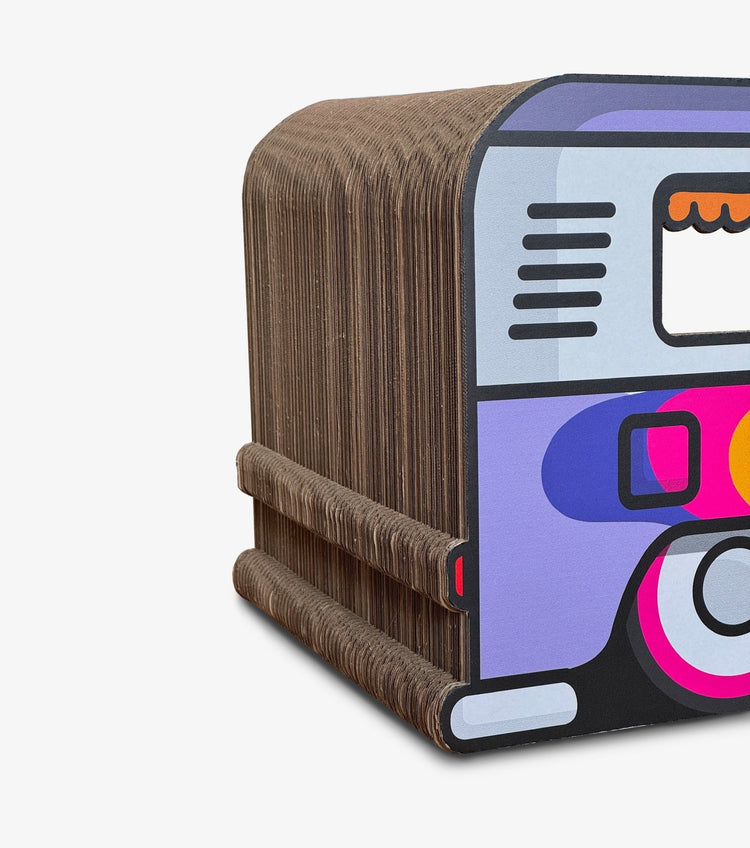 Hippie - Camper XXL - Designer Kratzmöbel von kellerkatze