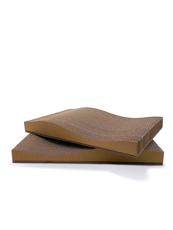 Wechselpappe 2er - Pack (für Woodwave) - Designer Kratzmöbel von kellerkatze
