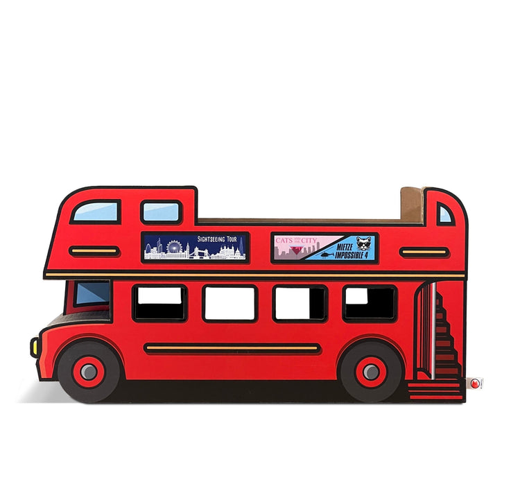 Doppeldecker - Bus - Designer Kratzmöbel von kellerkatze
