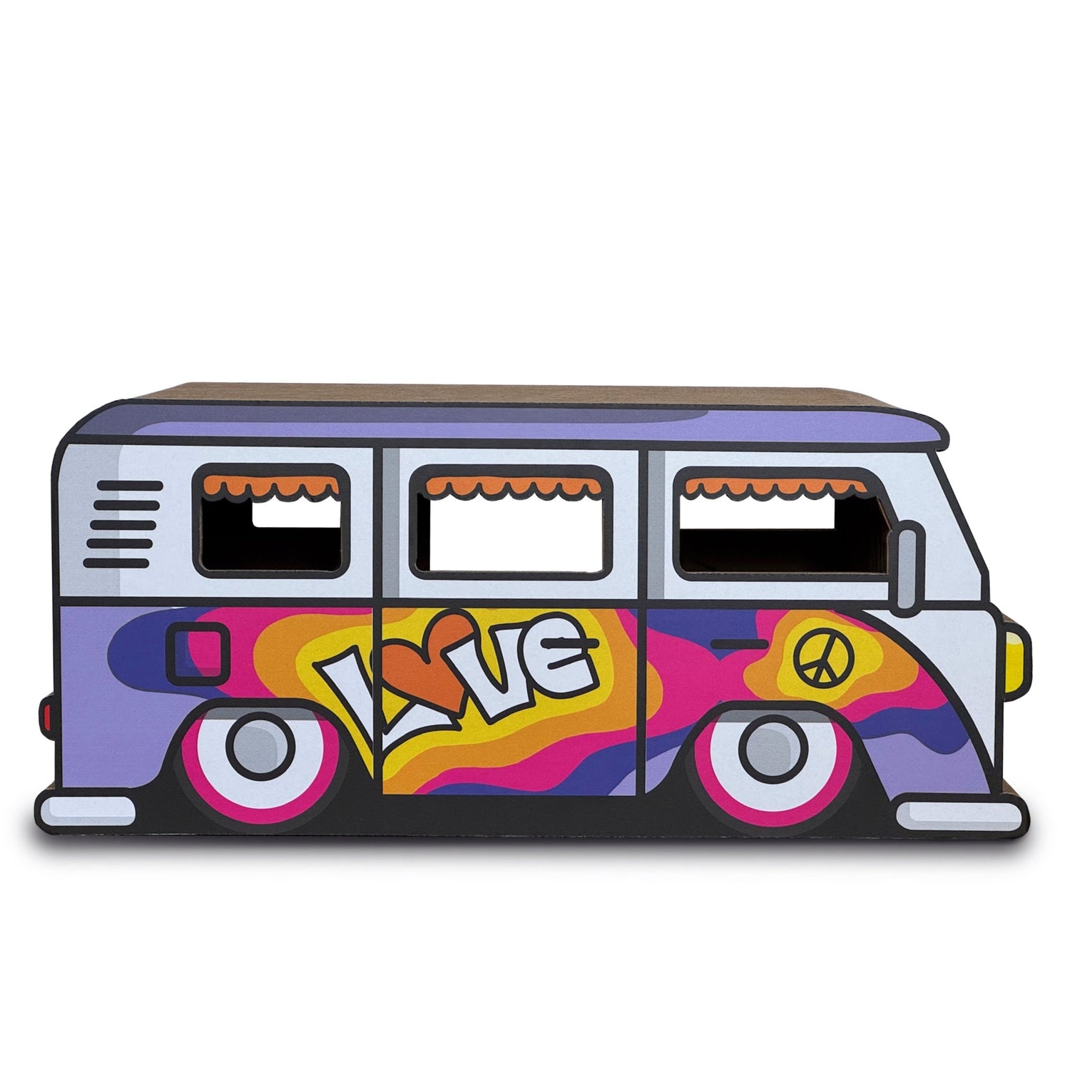 Hippie - Camper XXL - Designer Kratzmöbel von kellerkatze