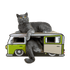 KratzCamper - Designer Kratzmöbel von kellerkatze