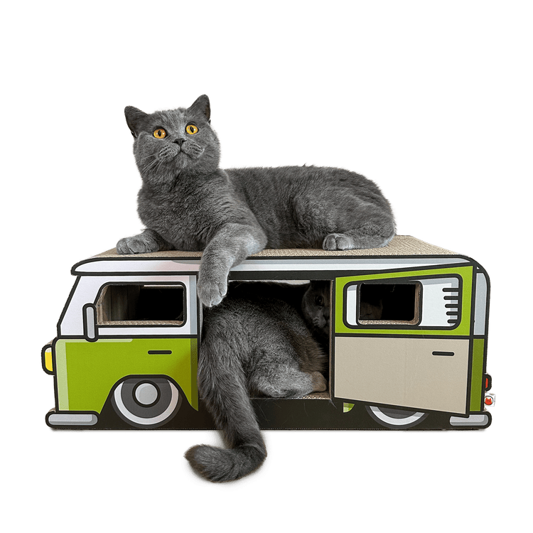 KratzCamper - Designer Kratzmöbel von kellerkatze