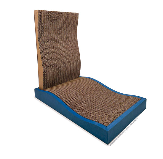 Wechselpappe in L - Form (für Woodwave) - Designer Kratzmöbel von kellerkatze