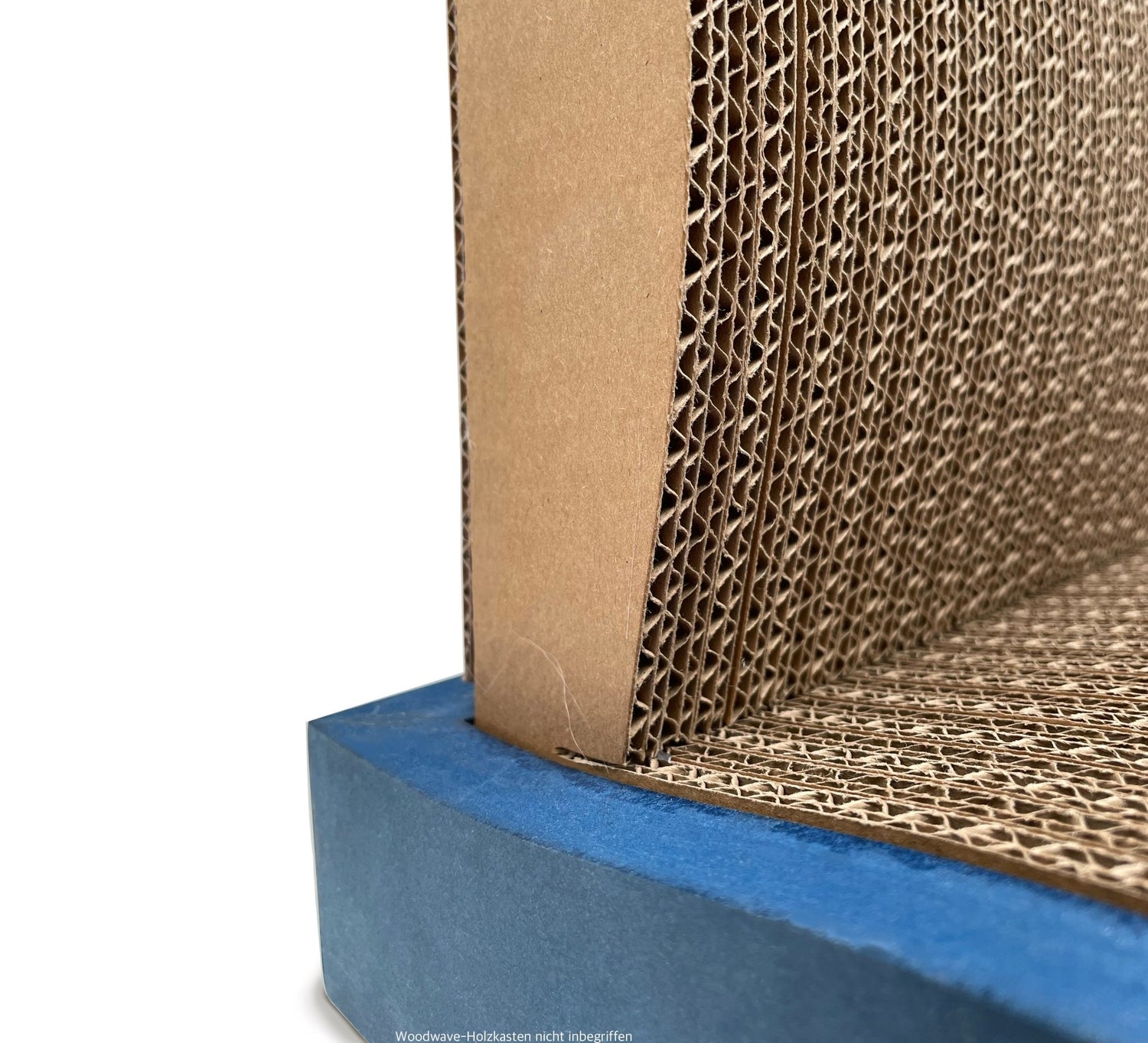 Wechselpappe in L - Form (für Woodwave) - Designer Kratzmöbel von kellerkatze