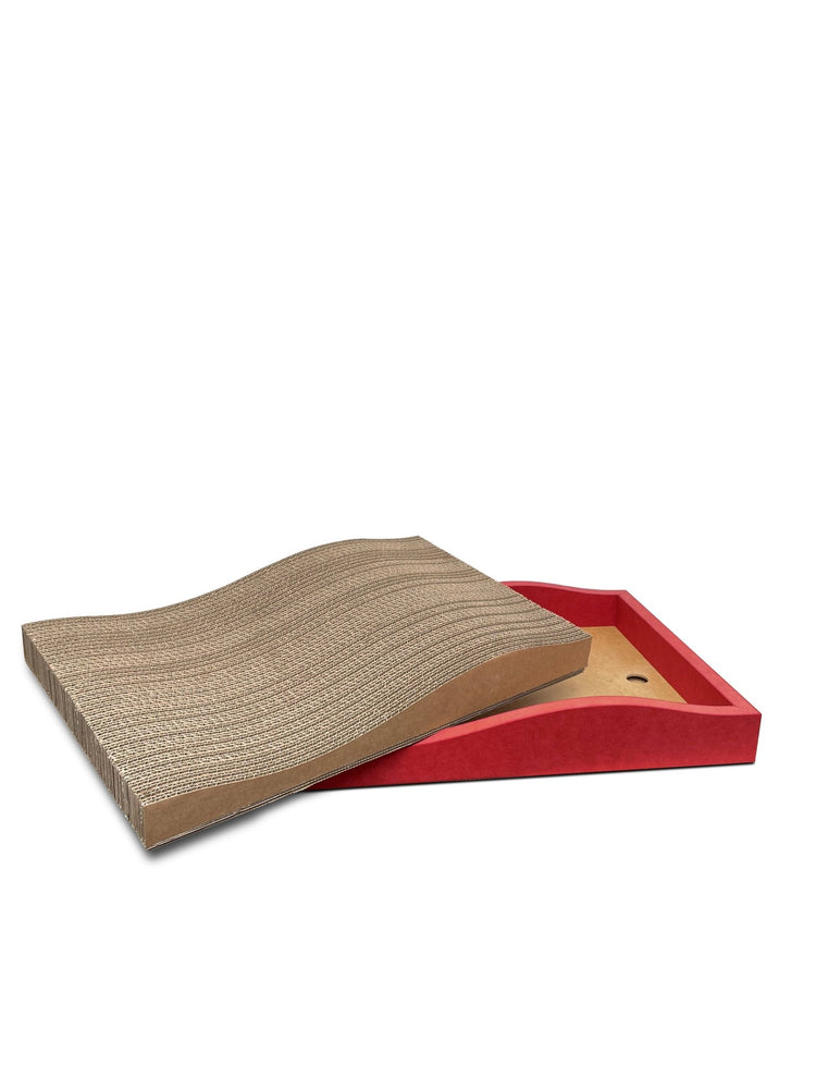 Woodwave Kratzbrett - Designer Kratzmöbel von kellerkatze