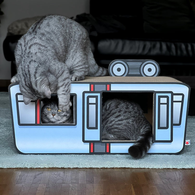 Wuppibahn - Designer Kratzmöbel von kellerkatze