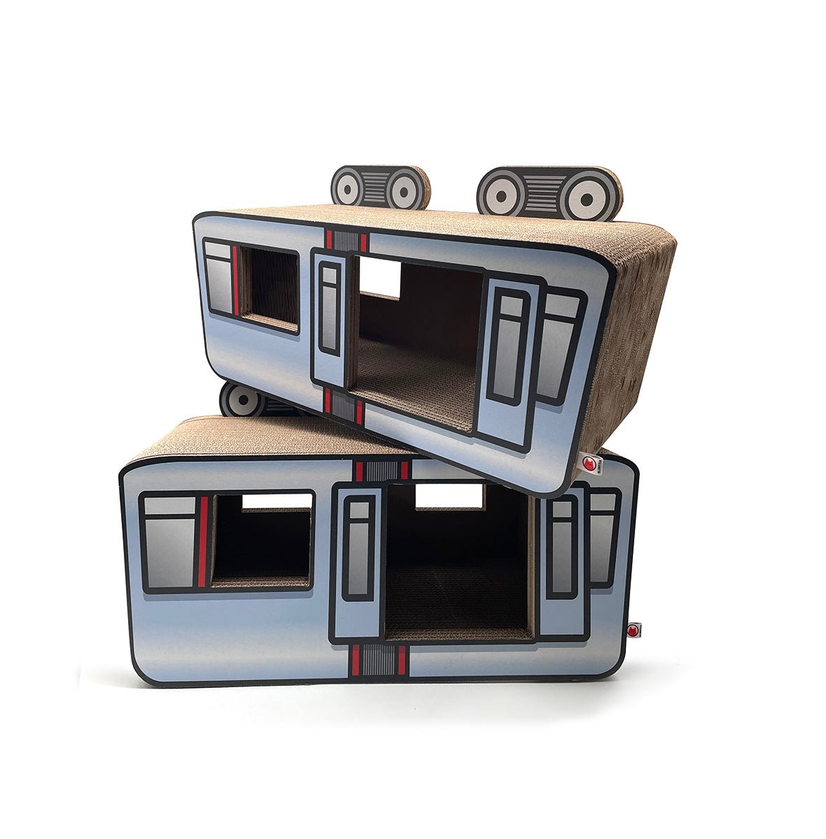 Wuppibahn - Designer Kratzmöbel von kellerkatze