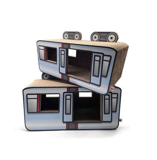 Wuppibahn - Designer Kratzmöbel von kellerkatze
